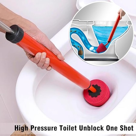 High pressure toilet cleaner