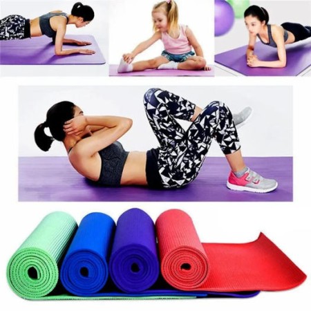 Yoga Exercise Mat-8Mm Multicolour