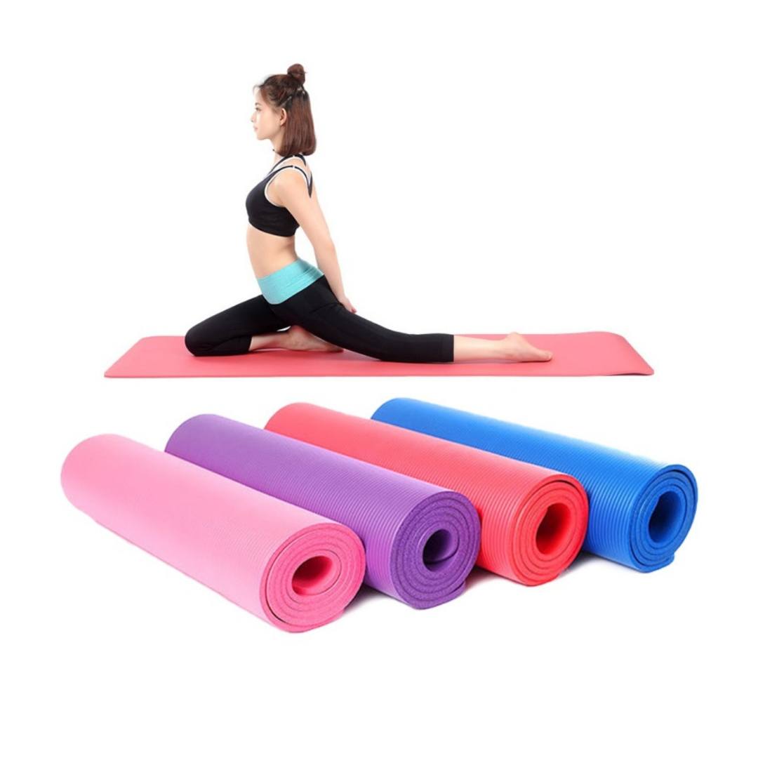 Yoga Exercise Mat-8Mm Multicolour