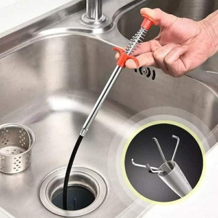 5 Feet Blendable Pipe Drain Cleaner Hook