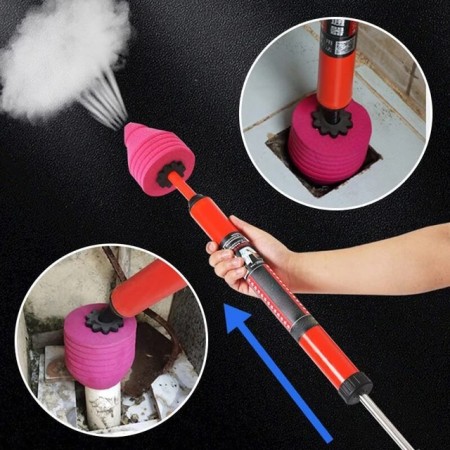 High pressure toilet cleaner