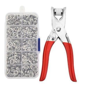 Hand Pressure Pliers For Prong Snap Button (100পিস বোতাম )